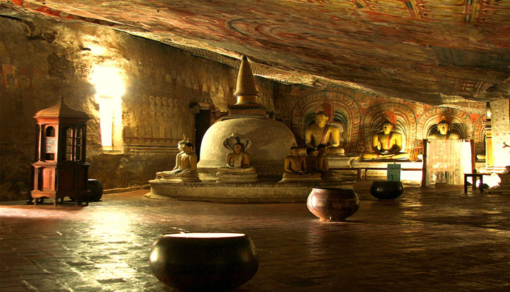 dambulla golden temple